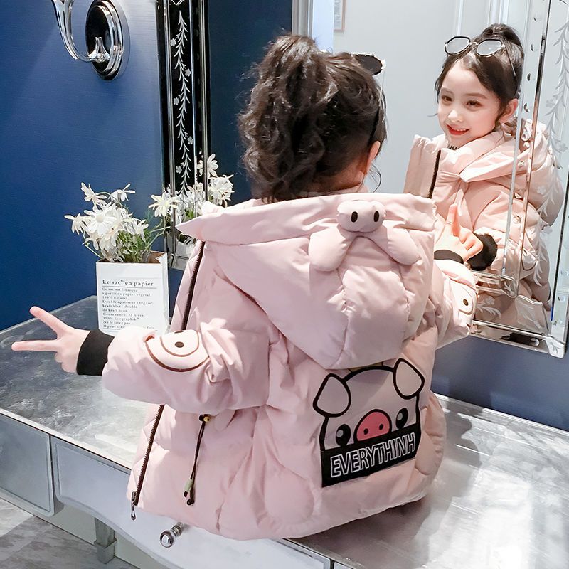女童羽绒服2023新款洋儿童气冬装羽绒袄中大童女孩保暖羽绒