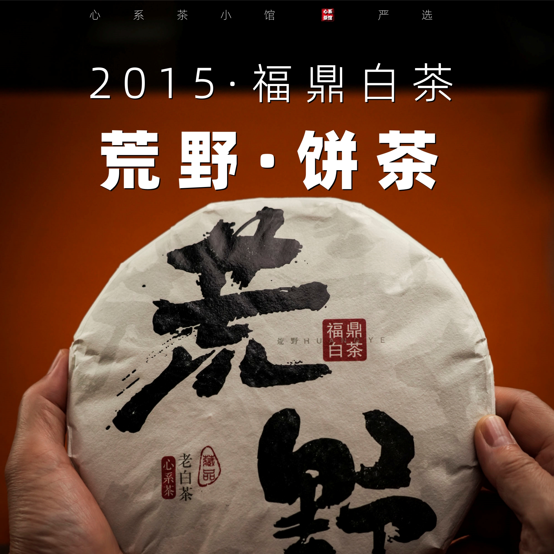 心系茶《尖货》2015年福鼎高山真荒野老寿眉粗老粗梗饼茶稀缺