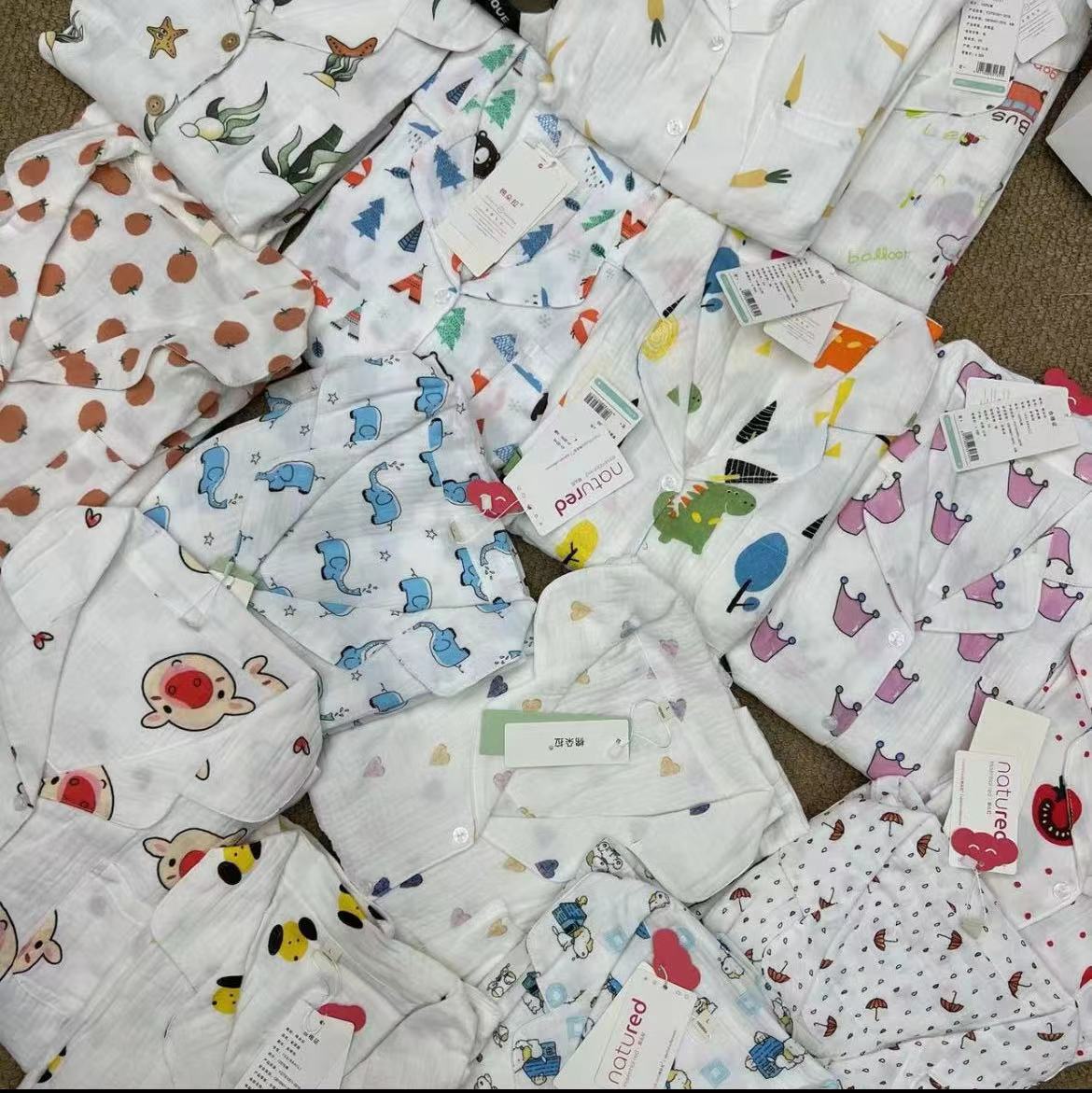 棉朵拉【新秋福利】全棉长袖长裤家居服套装