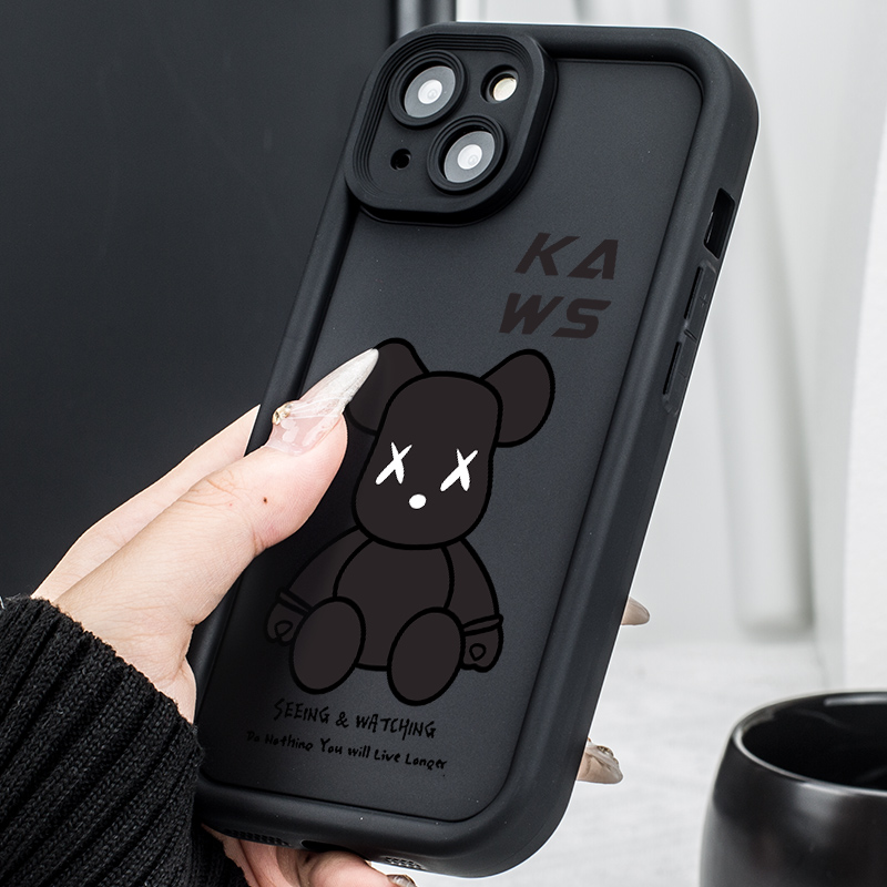 暴力熊熊苹果15promax手机壳iphone14防摔13/12卡通11/xr/8plus/7
