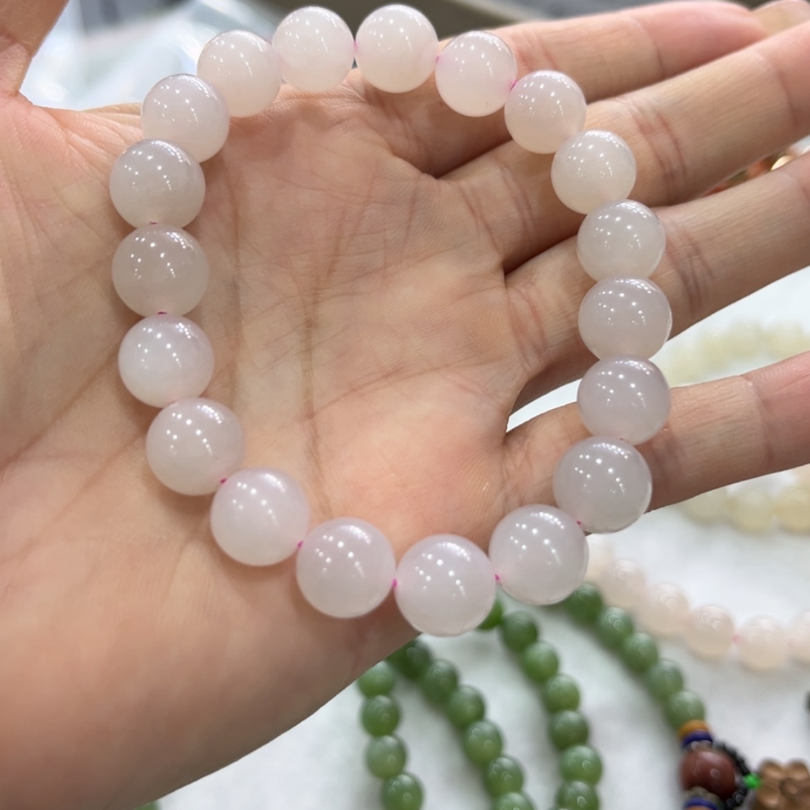 【闪购商品】和田玉颈饰未镶嵌花*