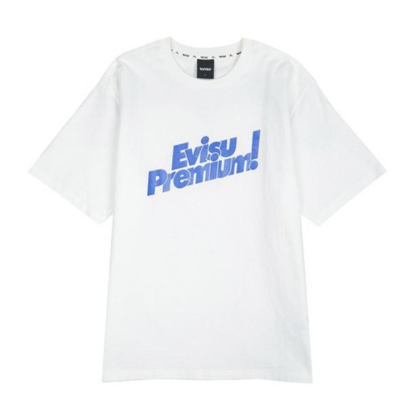 【孤品】韩版福神环肩大logo短袖休闲夏季