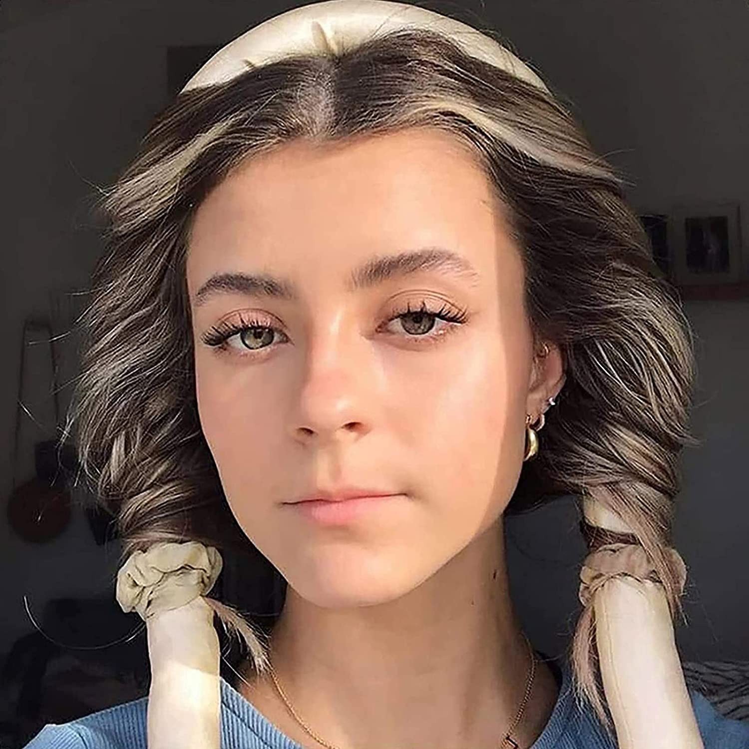 发带卷发神器懒人无热卷发器睡眠睡觉定型卷发带不伤发免烫蓬松棒