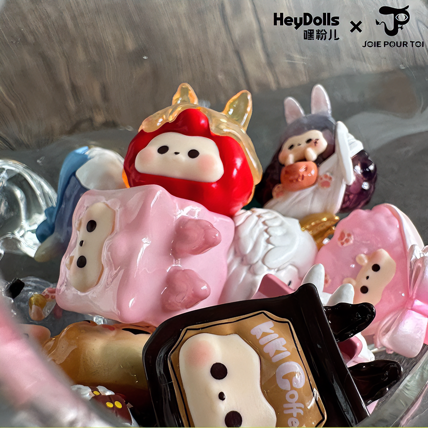 【盲拆】KIKI-mini迷你经典二代嘿粉儿经典系列盲袋第二弹萌粒