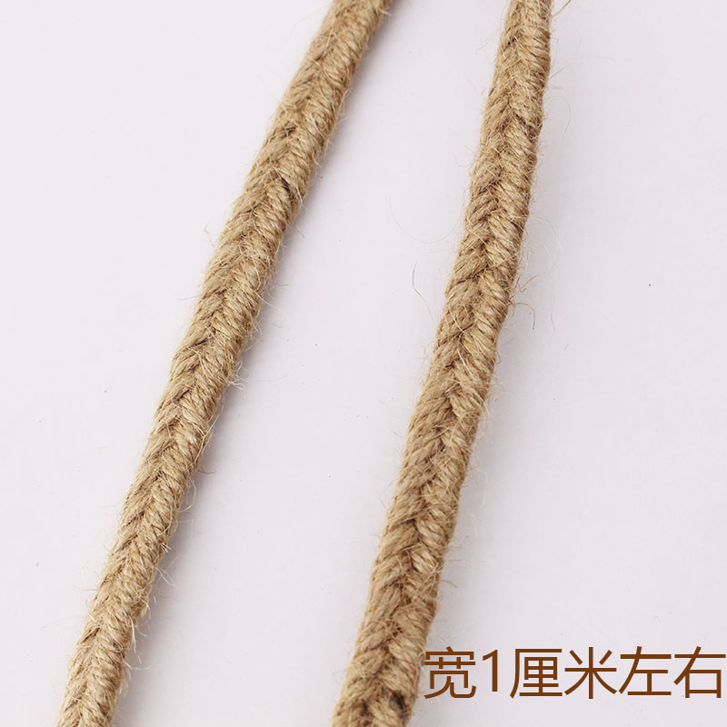 【织夏专属】棉麻绳花边捆绑绳子装饰手工diy花边工艺品复古材料