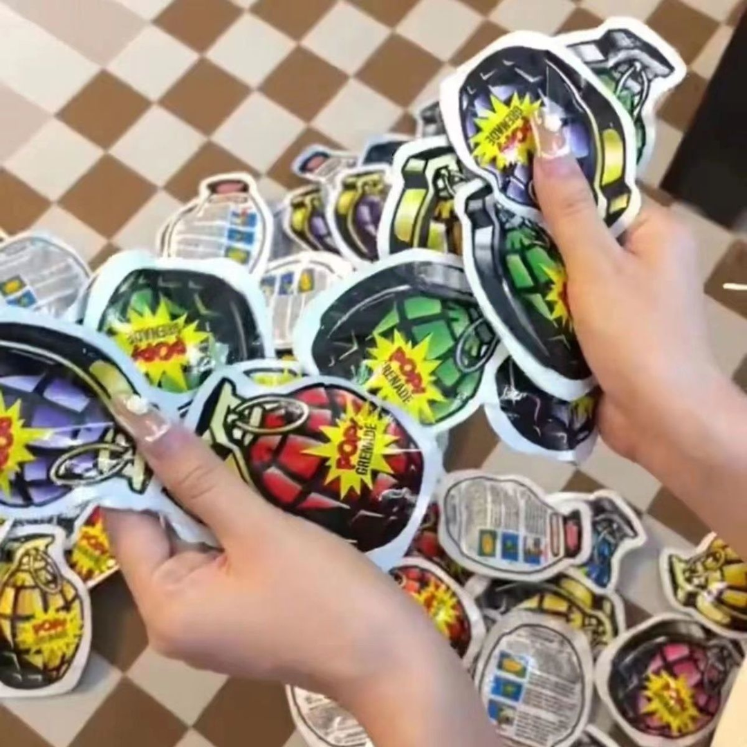 【新疆包邮】春节整蛊包自动充气恶搞惊吓整蛊包恶作剧解压玩具混装