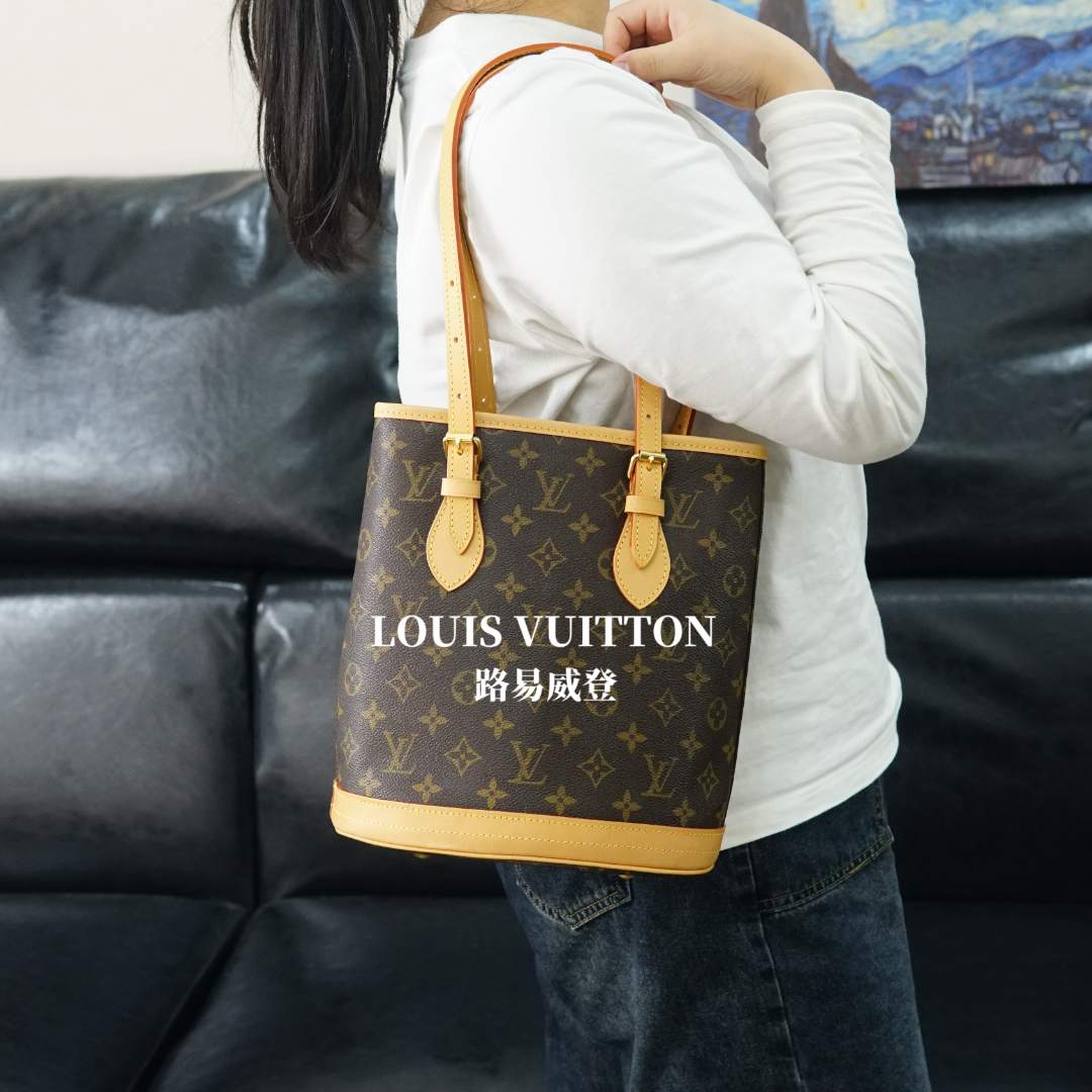 95新 LouisVuitton/路易威登 中古水桶包（小）/fykh01115031/5031
