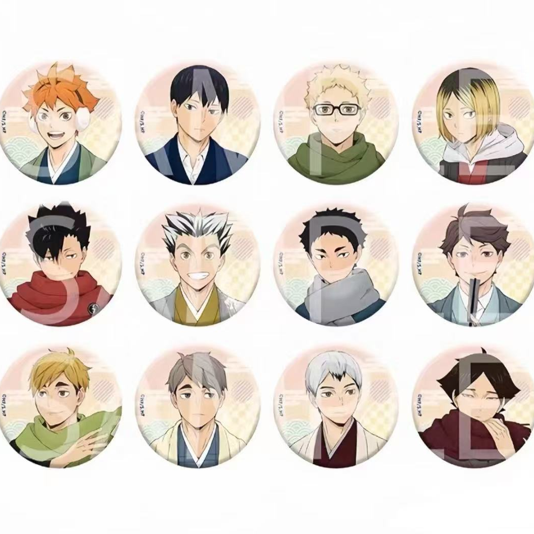 【拆盒】代拆盲盒 排球少年冬日和服吧唧盲盒