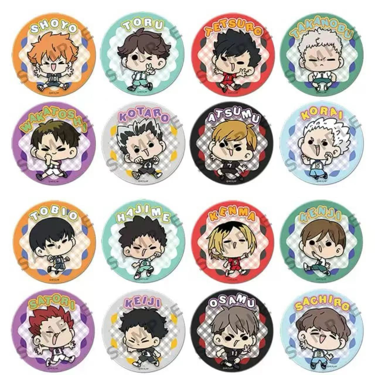 【加菲谷】代拆盲盒 排球少年十周年系列吧唧