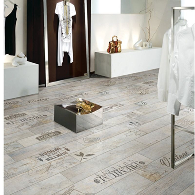 木纹砖花砖150x800卖场地砖房间专卖店地板砖户外防滑地阳台花砖