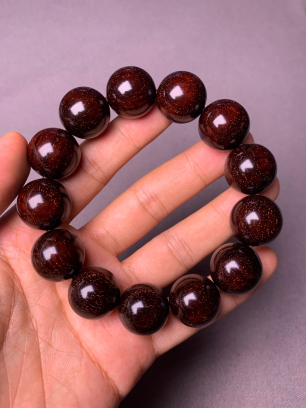 1.8满金星老料水波纹印度小叶紫檀