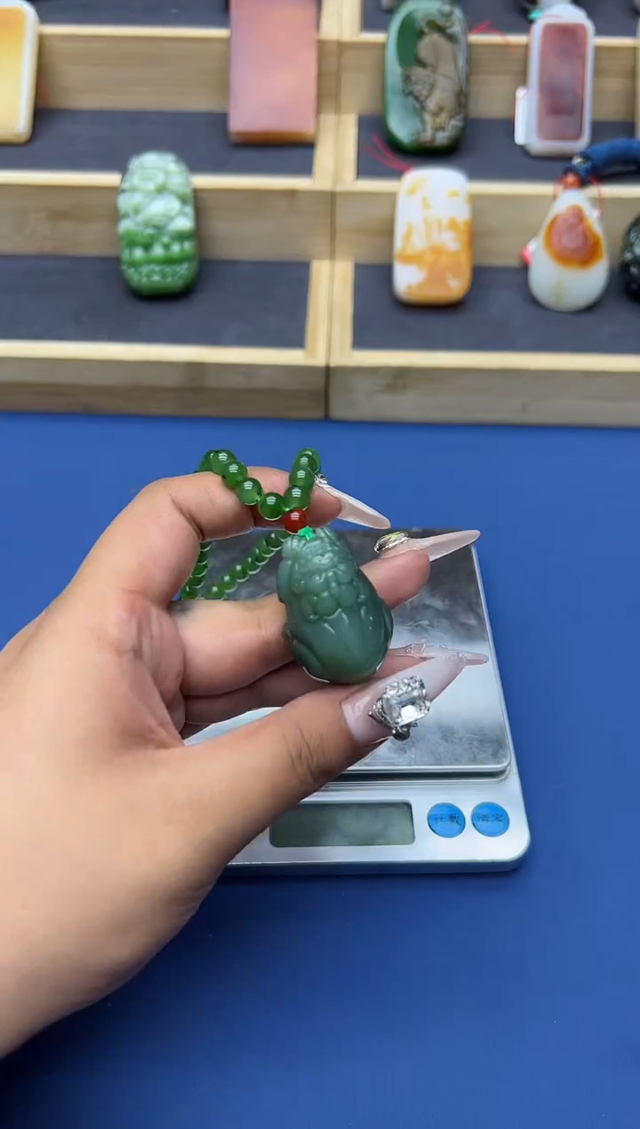 【闪购商品】和田玉挂件未镶嵌1