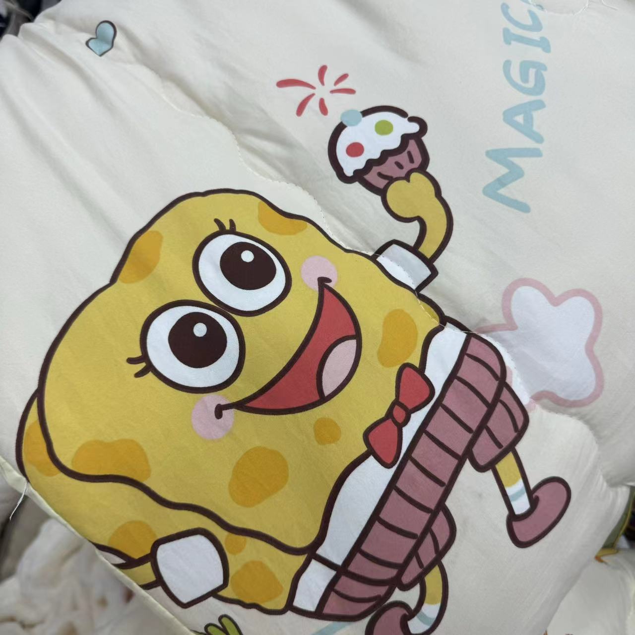 【奶酪宝宝】100柔软加厚豆豆被子