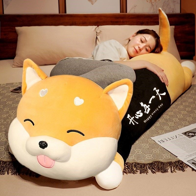 柴犬公仔玩具狗布娃娃抱枕女生睡觉玩偶毛绒玩具娃娃儿童生日礼物