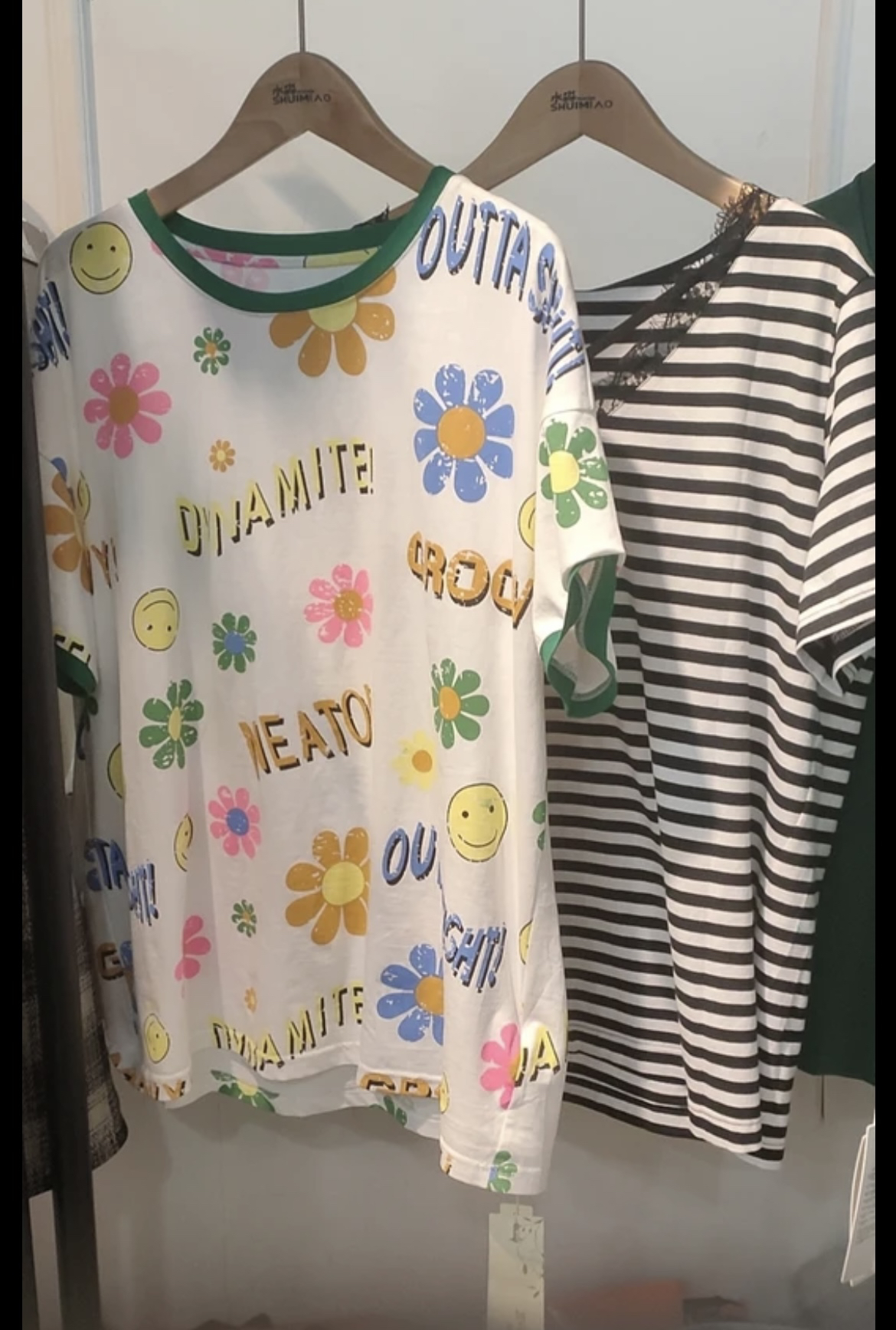 时尚百搭简约福利大码T恤