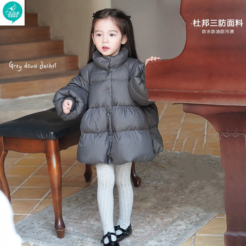 新品巴拉巴拉女童冬款棉服2023小女孩洋气女宝宝韩版公主风棉袄立
