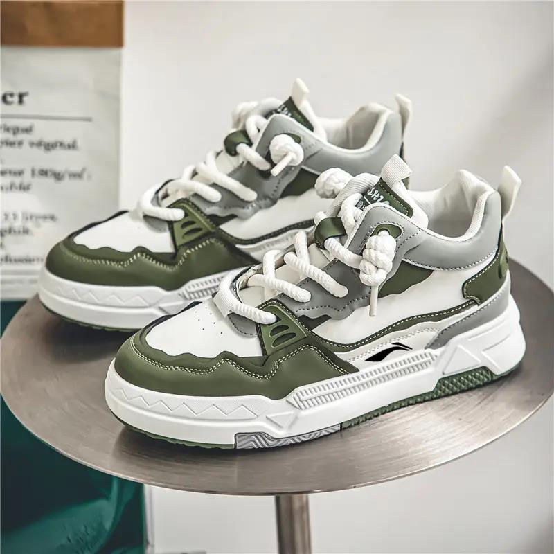 李宁贵人男鞋冬季2023新款小众板鞋面包潮牌青少年百搭潮流鞋骑行