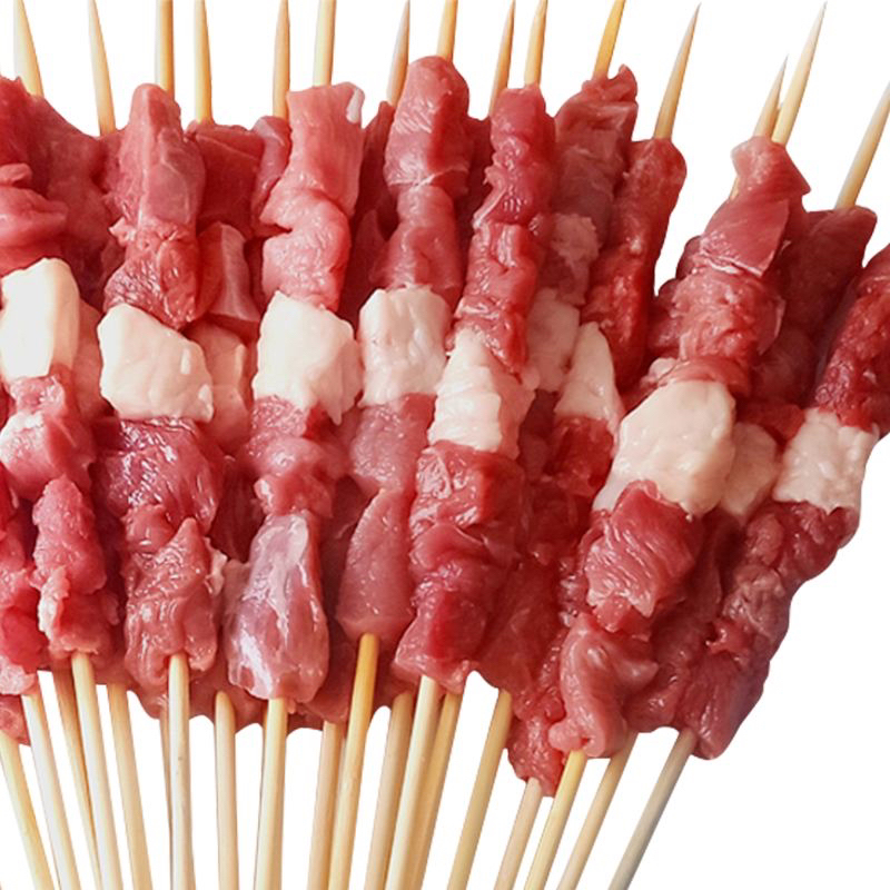 鲜羊肉串500克大约18串左右