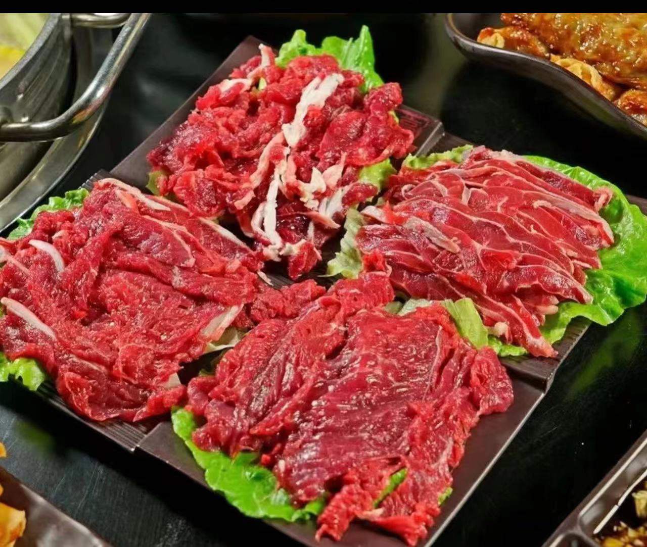 烧烤套餐（1斤牛吊龙➕1斤羊肉➕1斤匙柄）送烧烤料