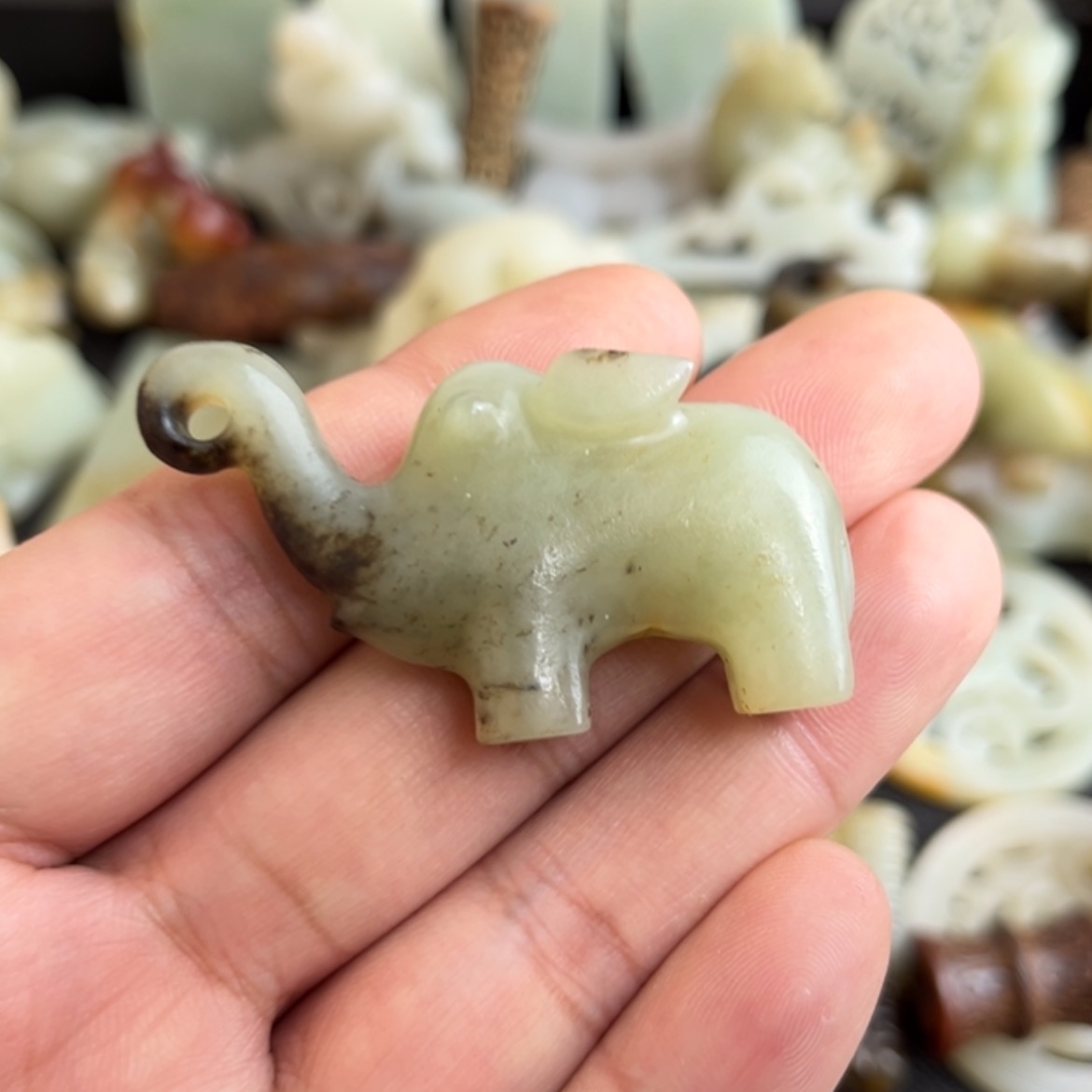 【闪购商品】和田玉（糖玉）颈饰未镶嵌