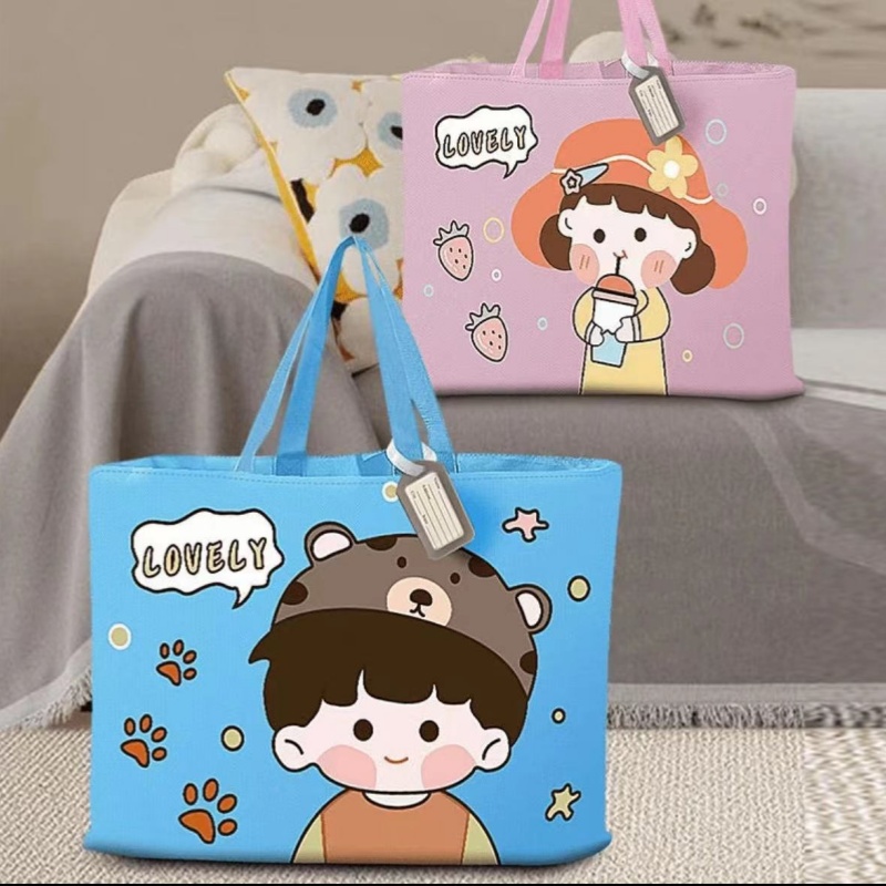 幼儿园被子收纳袋装被子的牛津布搬家行李袋儿童大容量学生棉被褥