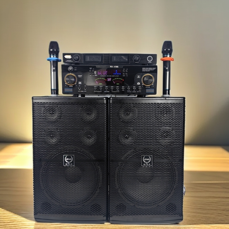 12寸三分频ktv音箱套装家庭娱乐会议室酒吧舞台专业婚庆演出音响