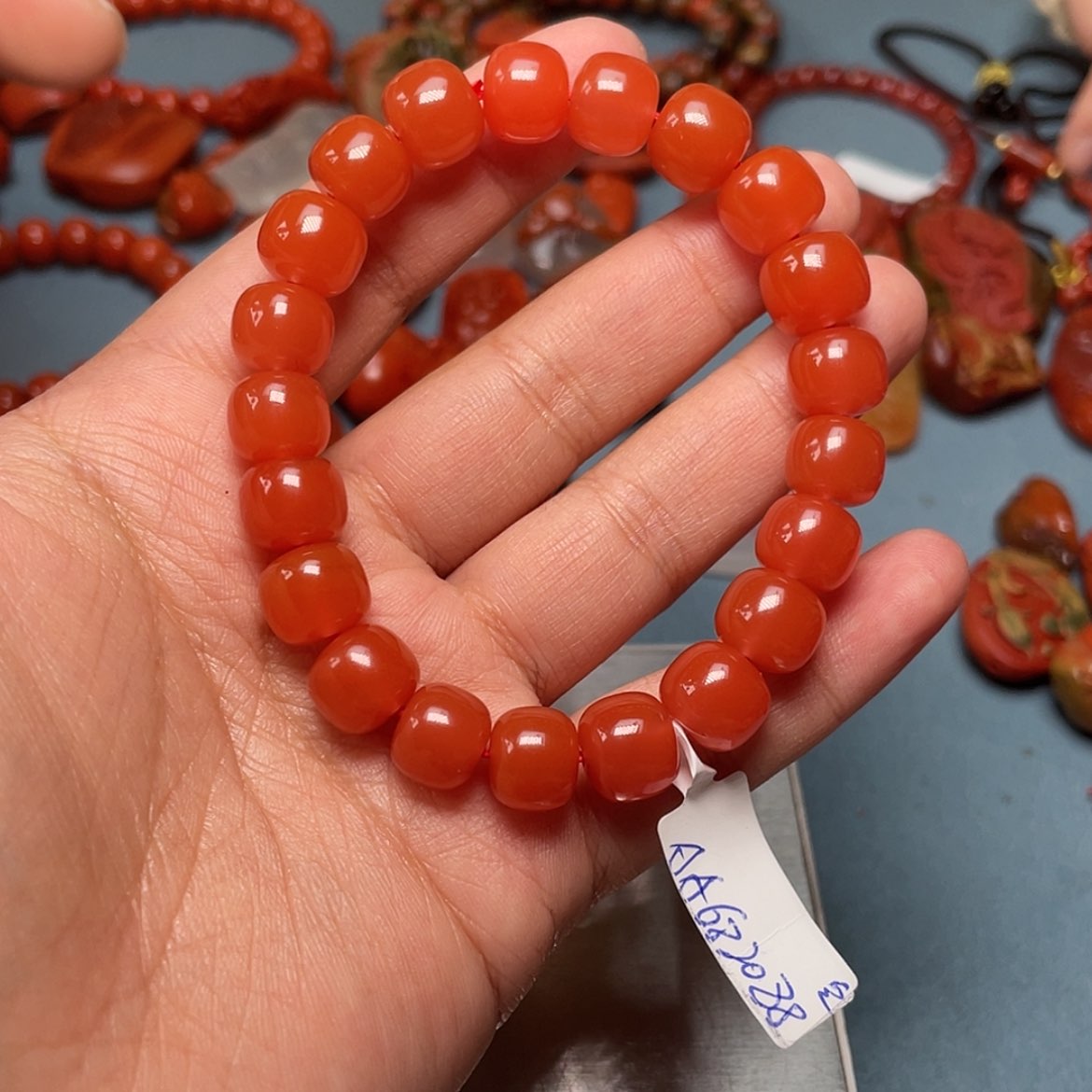 【闪购商品】南红玛瑙手串未镶嵌尘*扬