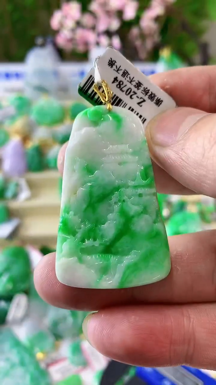 【闪购商品】翡翠颈饰未镶嵌挂件