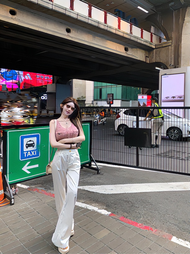 TUTU【丝滑触感】抗皱冰丝直筒裤高腰显瘦设计感宽松垂感长裤#CK839