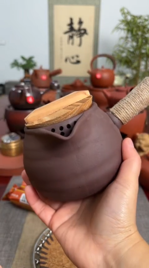 【闪购商品】瓷瓷小满烤茶壶
