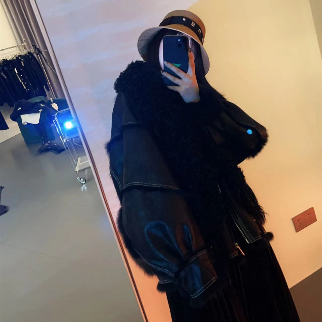 渠道货【摩洛哥黑色】高货外套