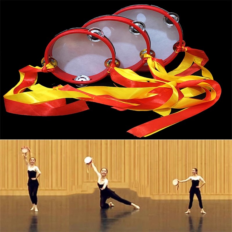 中国舞蹈家协会考级专用九级拿波里铃鼓少儿童新疆舞手拍鼓道具