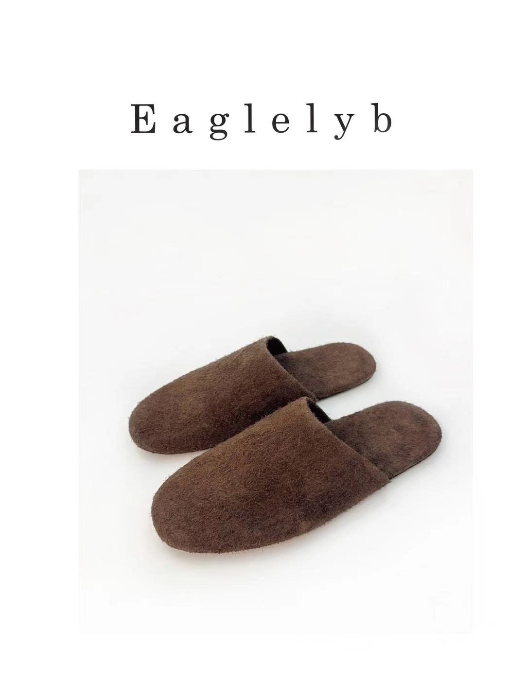 Eaglelyb【波嫂推荐】休闲时尚秋季包头女外穿平底拖鞋 TH8085