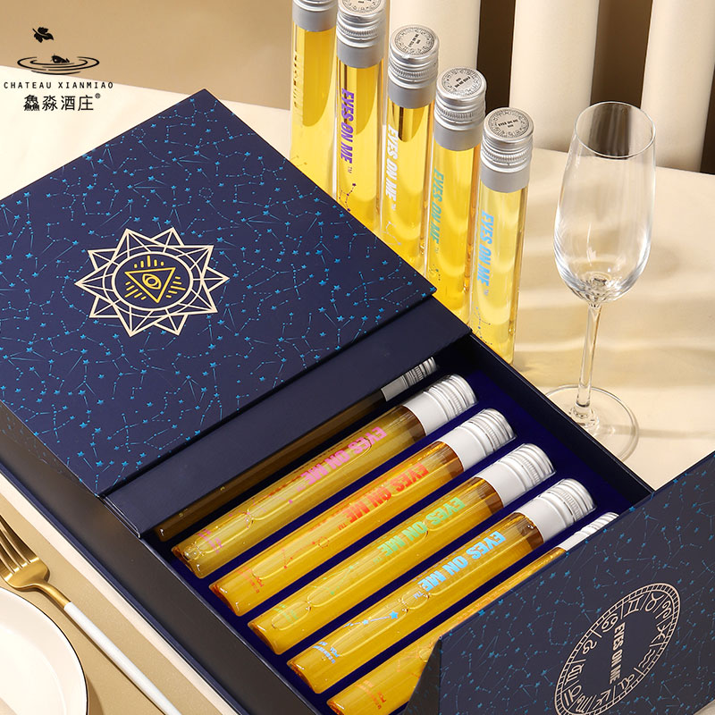 Eyes On Me 十二星座礼盒鱻淼酒庄威代尔白冰葡萄酒90ml*12支