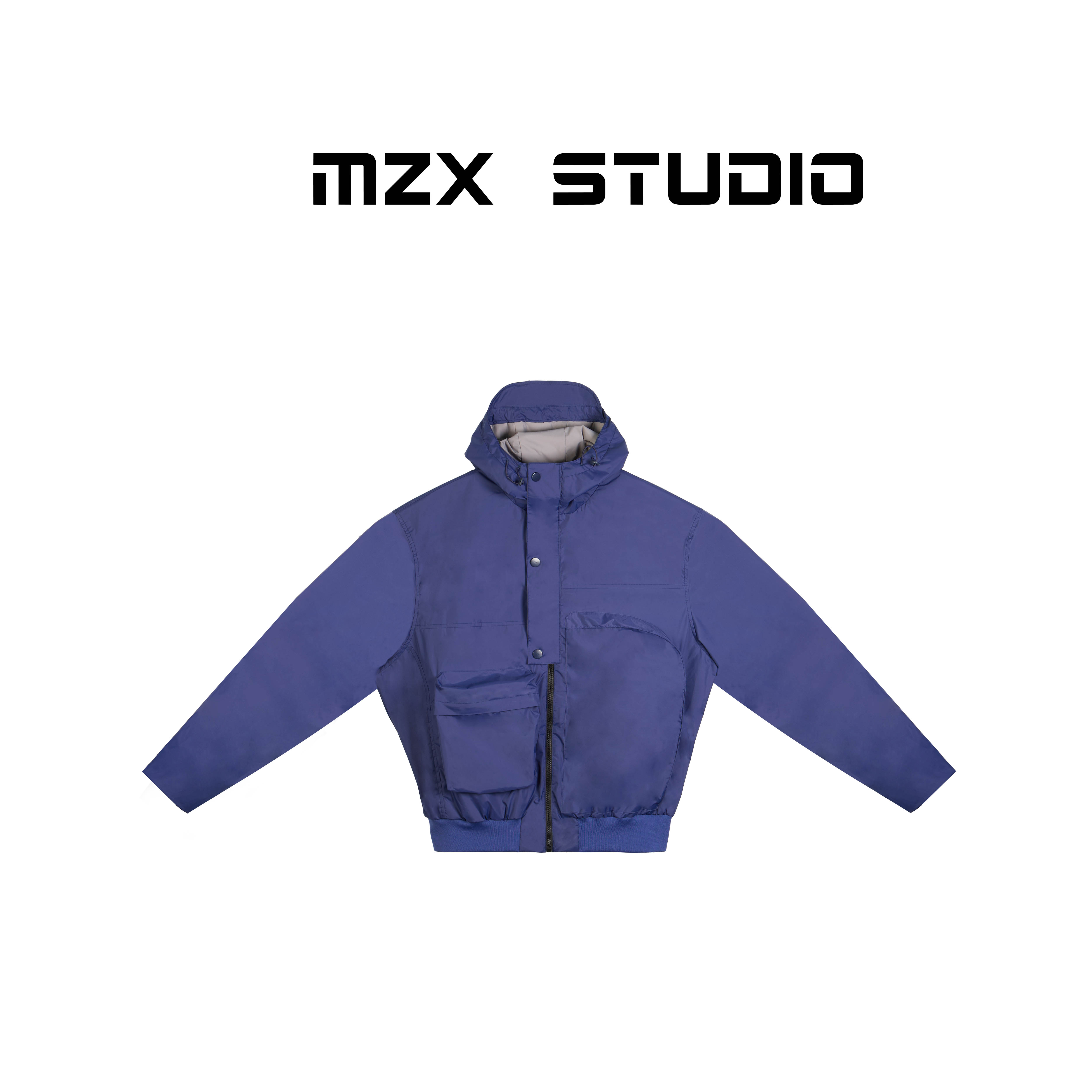 MZX 山系纯色连帽长袖外套WT6357-A