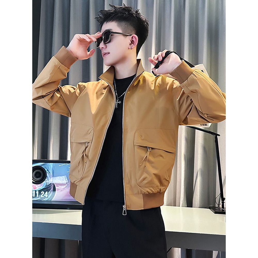 【小扬哥推荐】2023新款工装夹克男潮牌休闲上衣痞帅男装褂子春秋季