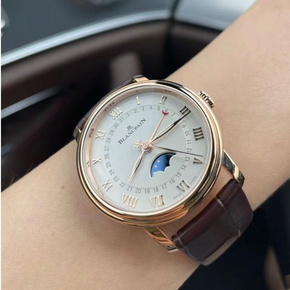 99新 宝珀 月亮美人/6126-3642-55B/表径33mm/单