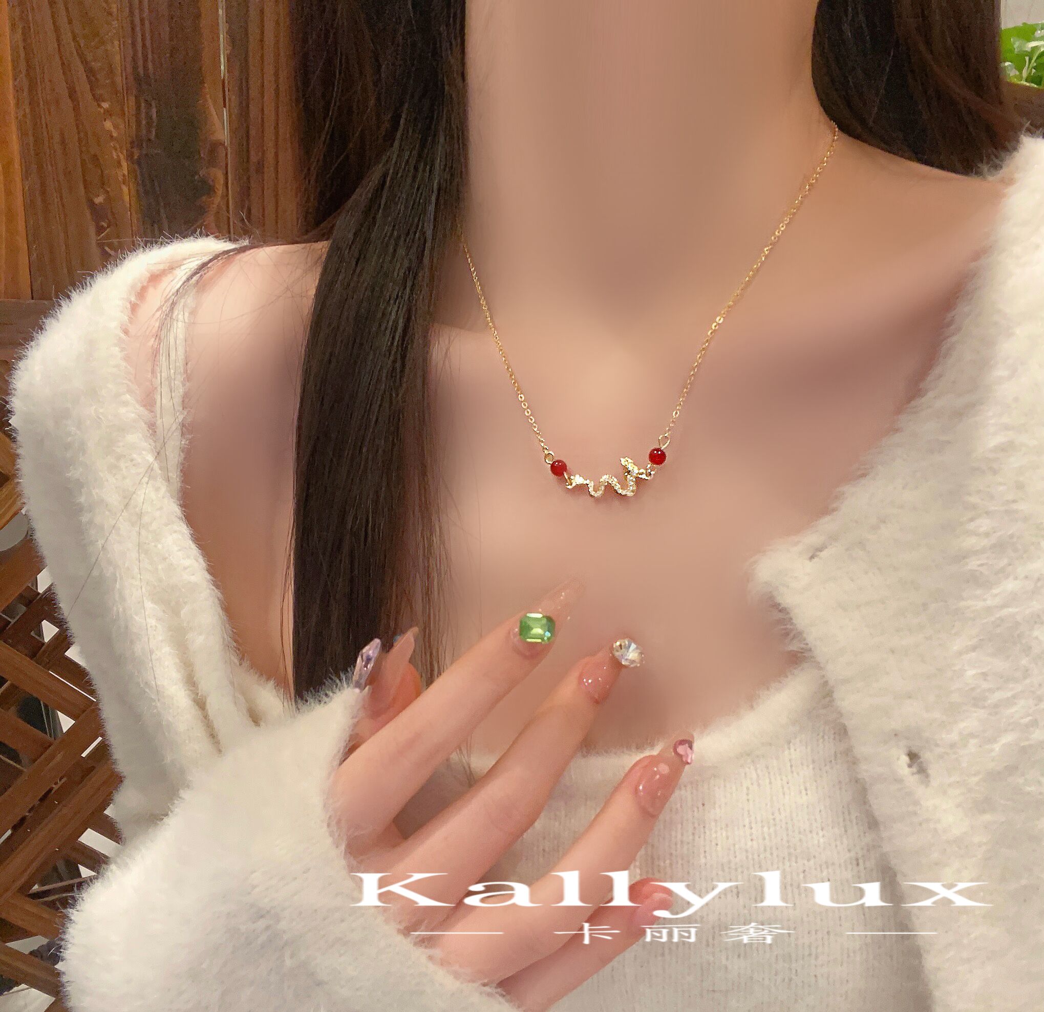 铜合金项链 XL-J136【龙珠】时尚经典项链女