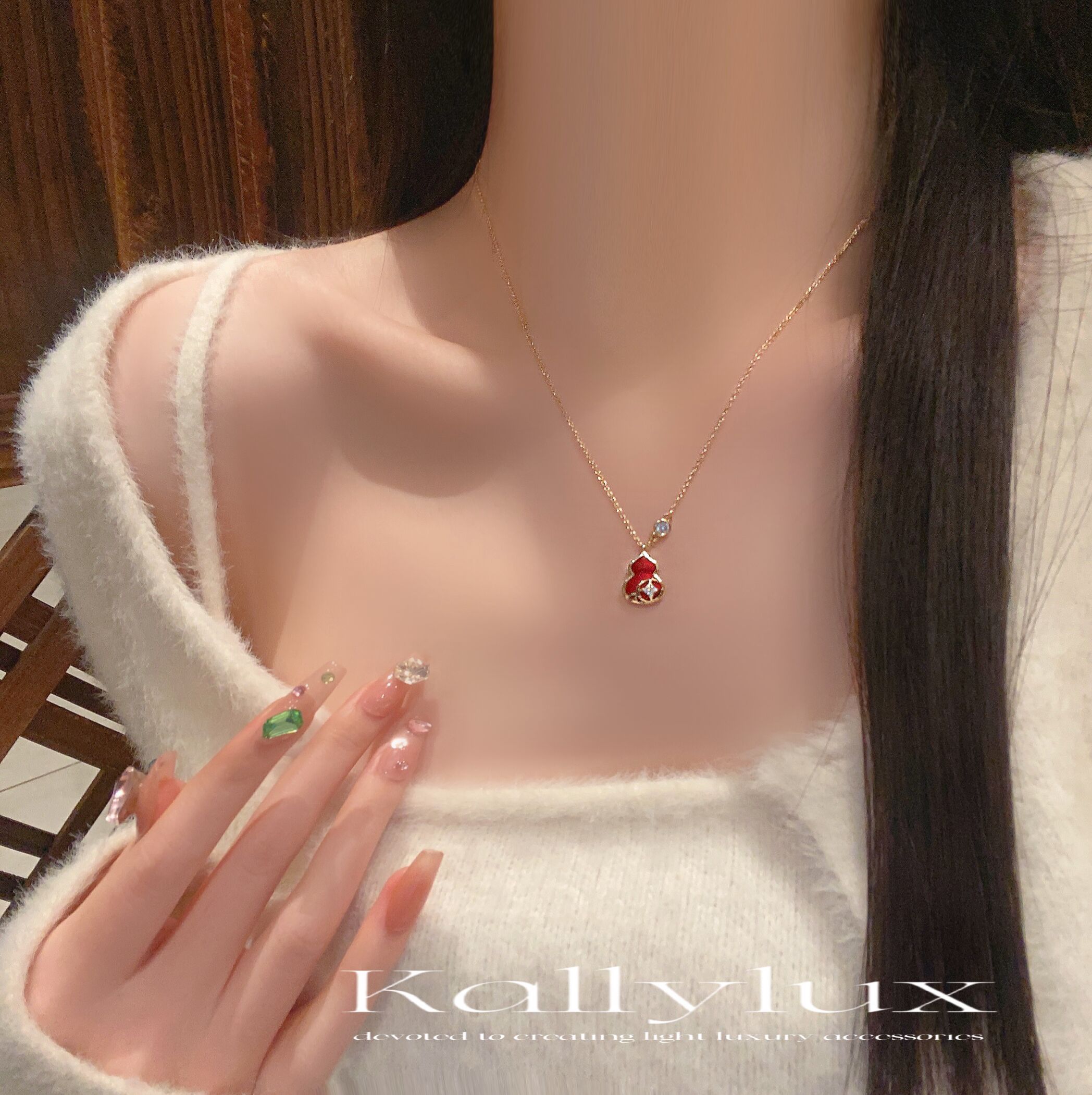 铜合金项链 XL-J134【星葫】百搭时尚轻奢项链女