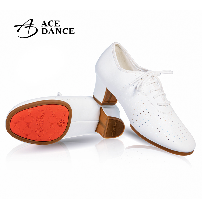 ACEdance女士成人拉丁舞鞋摩登舞广场舞鞋室内室外胶底毛底FB270
