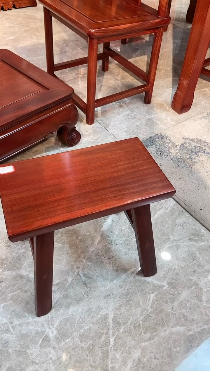 【闪购商品】花梨木类成套家具小方凳
