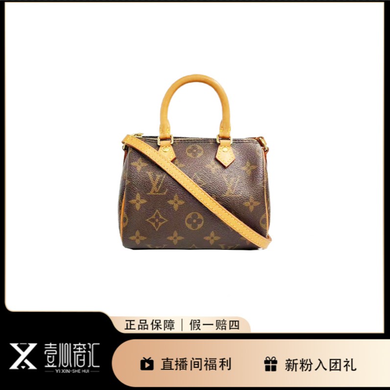 95新 LouisVuitton/路易威登 speed nano/枕头包/L5687