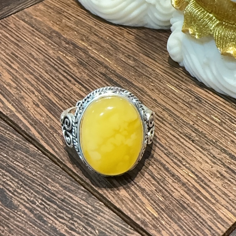 合成尖晶石华容月色复古古典百花蜜圈男女可调节（周年庆）