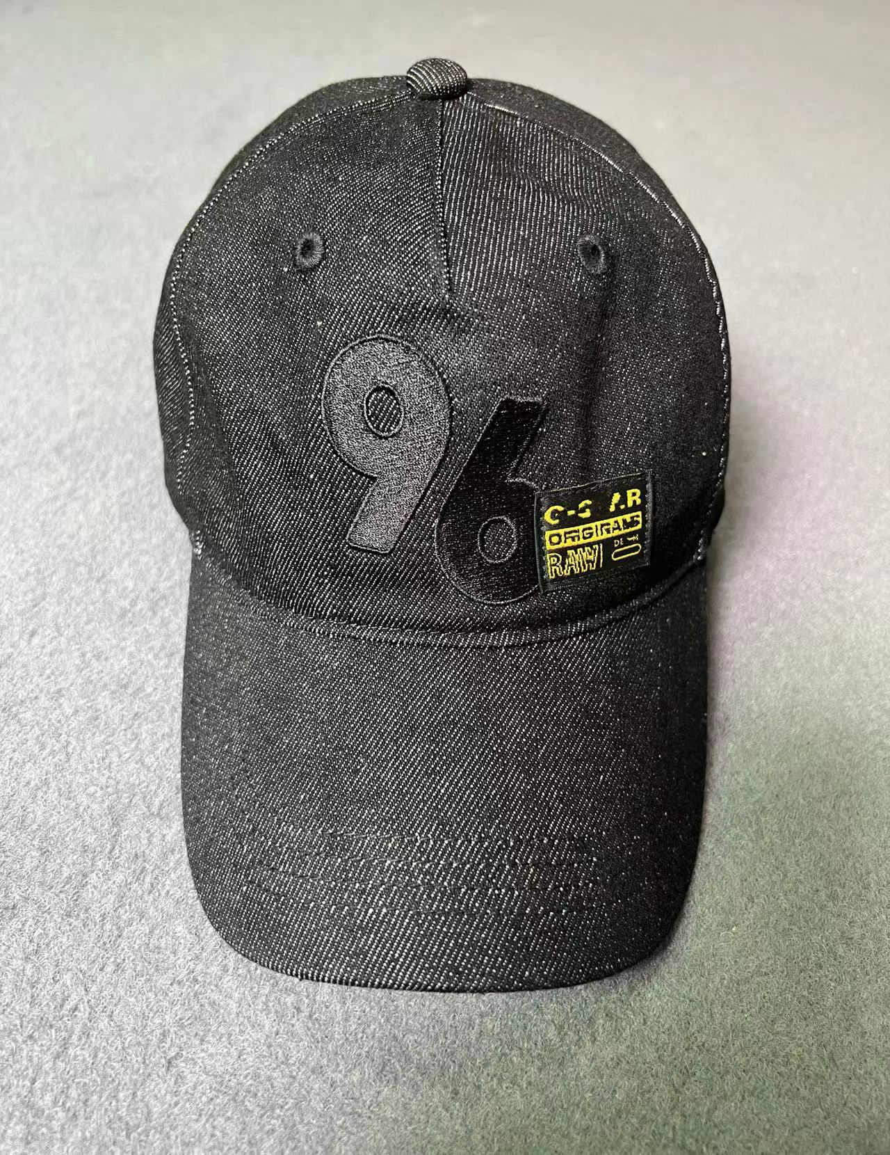 96款棒球帽可调节男款时尚鸭舌帽黑色