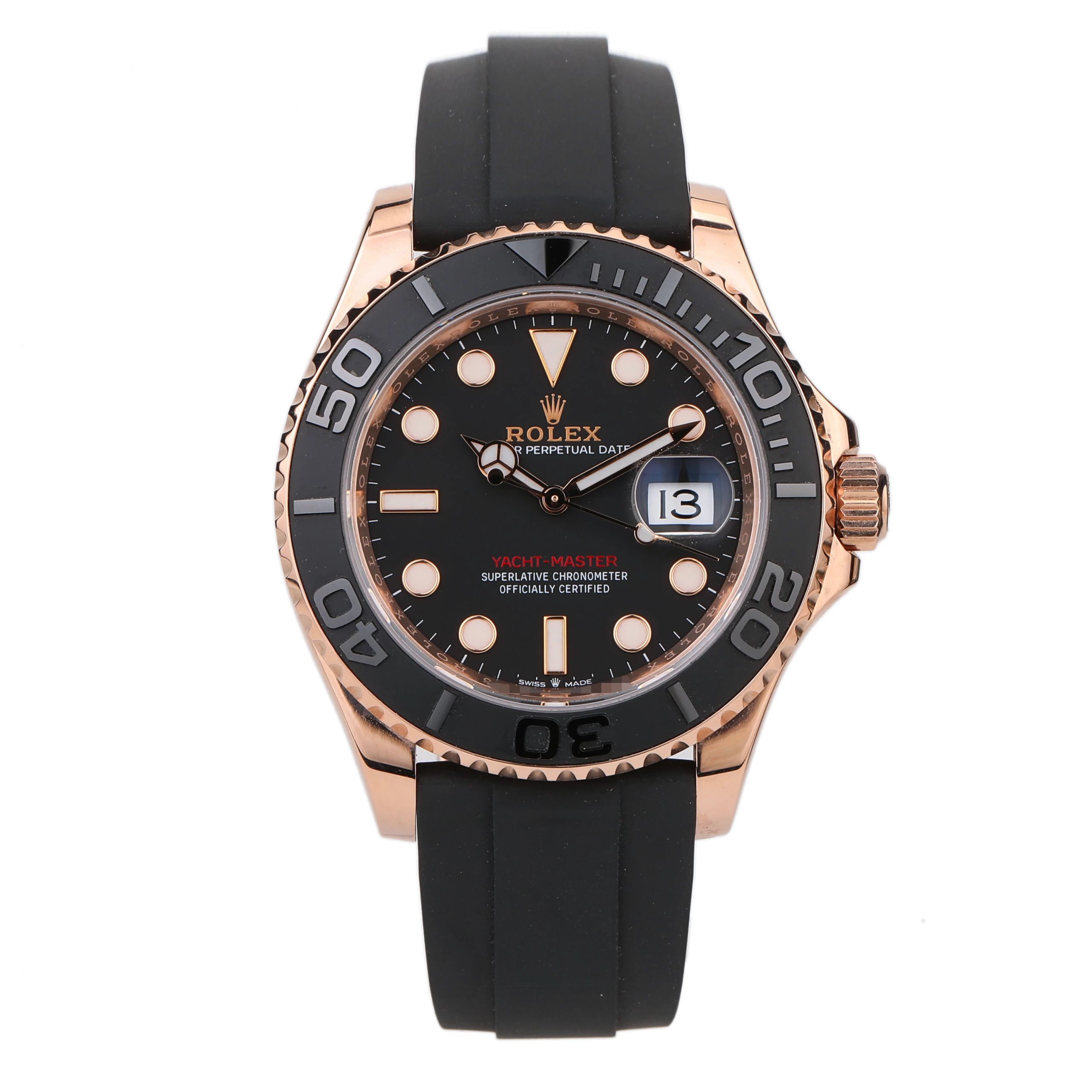 全新未使用 Rolex/劳力士 礼尚往来25年126655劳力士男表5C06H