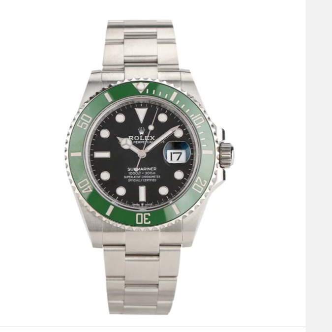 未使用 Rolex/劳力士 礼尚往来25年劳力士126610绿水鬼男表94WV8