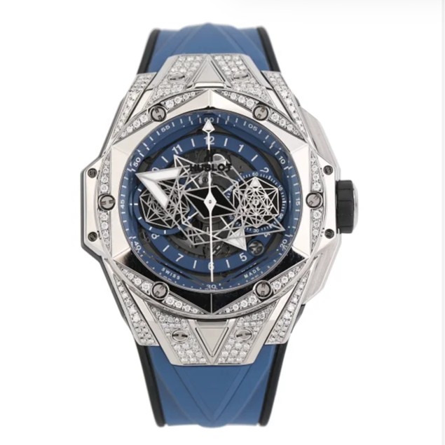 95新 Hublot/宇舶表 礼尚往来保卡20年宇舶后镶男表1503969