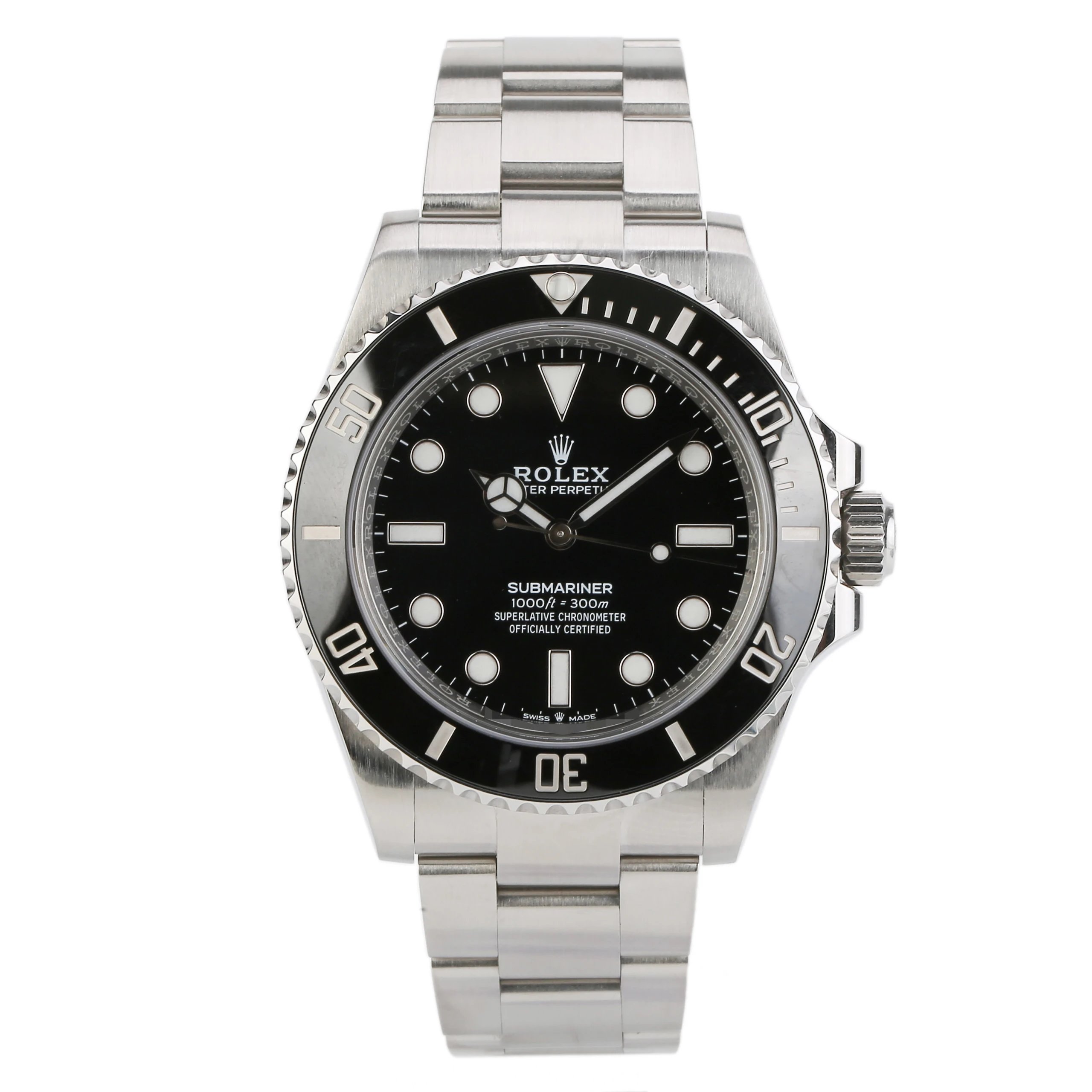 未使用 Rolex/劳力士 礼尚往来124060卡25年劳力士男表28C93