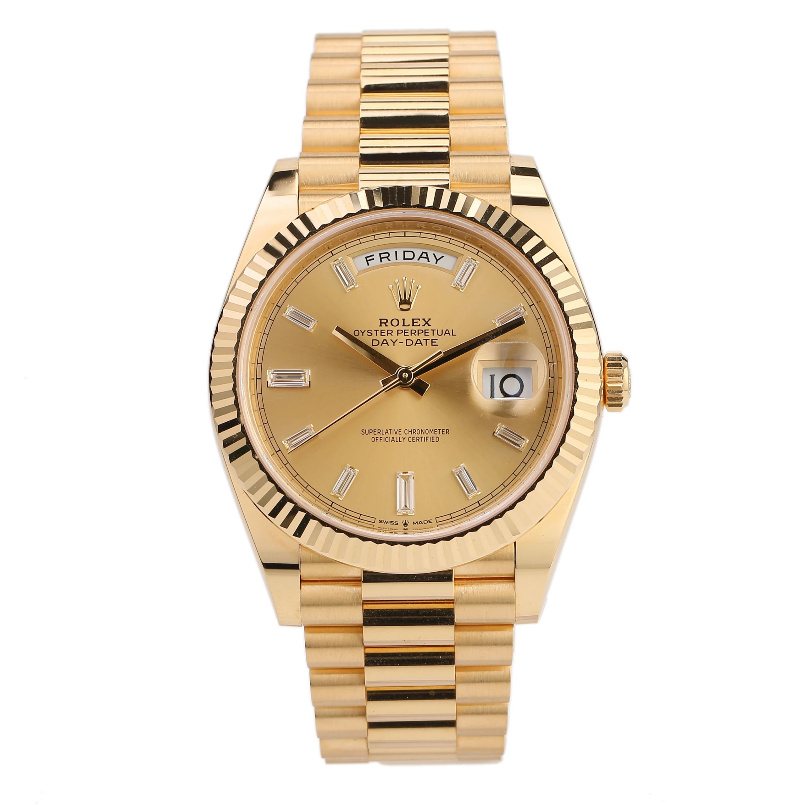 未使用 Rolex/劳力士 礼尚往来25年228238黄冰糖男表70R63