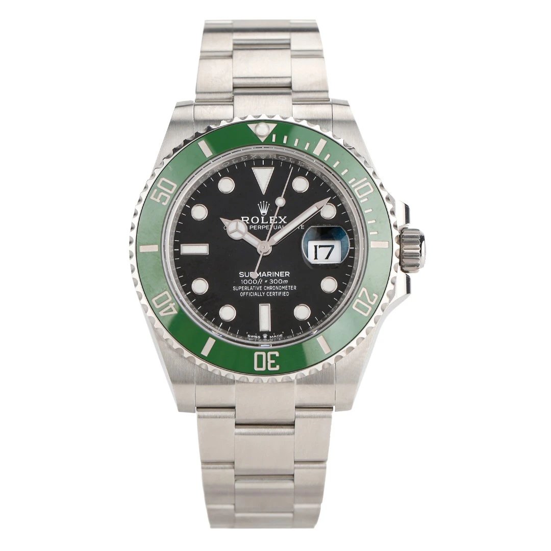 全新未使用 Rolex/劳力士 礼尚往来24年12月126610绿水鬼87M0Y